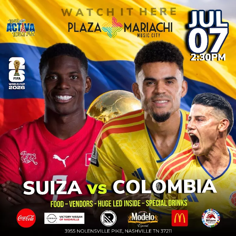 Colombia Vs. Switzerland