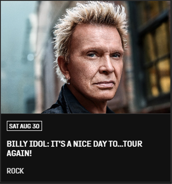 Transportation from Campground to Billy Idol Concert image