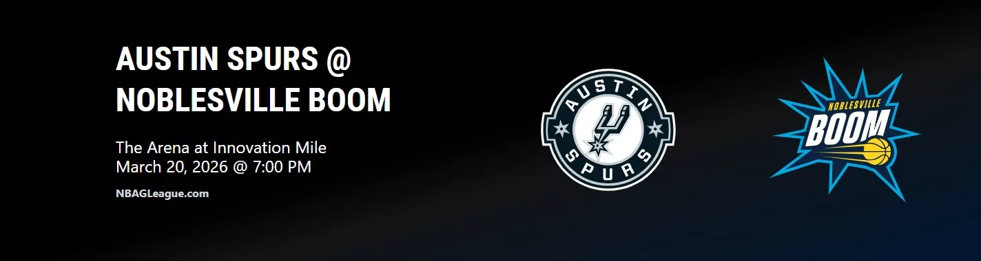 Boom vs. Austin Spurs image