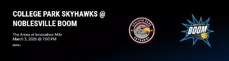 Boom vs. College Park Skyhawks