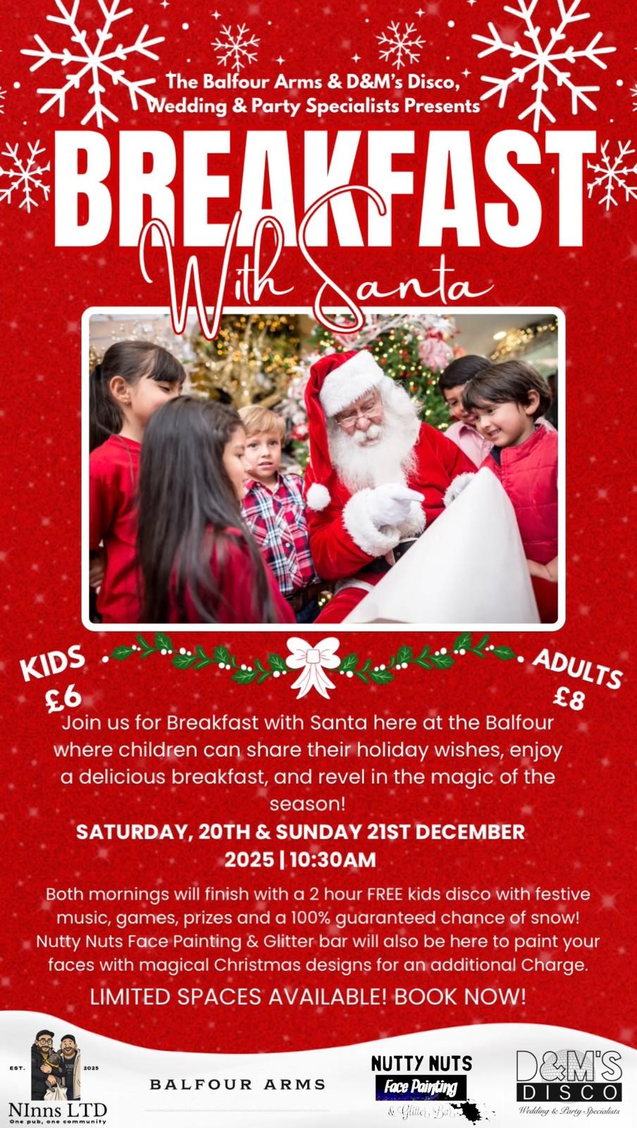 Break fast with Santa 21st December image