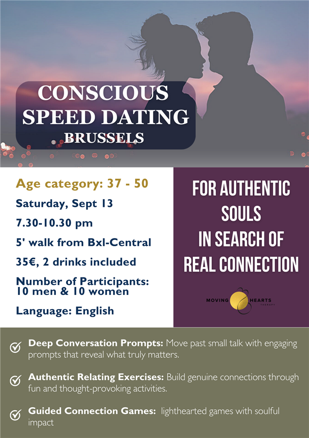 Conscious Speed Dating: age category 37 - 50