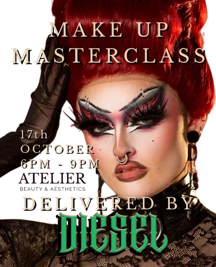 Drag Queen Make Up Masterclass with Diesel