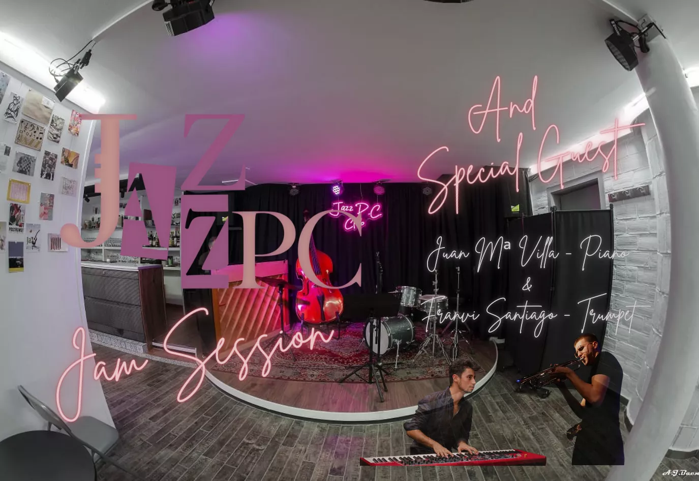 Get information, pick a seat & buy tickets toJazz PC Club Jam Session - Enero 2026  on Jan 31, 21:00 @Jazz PC Club | Asociación Jazz PC