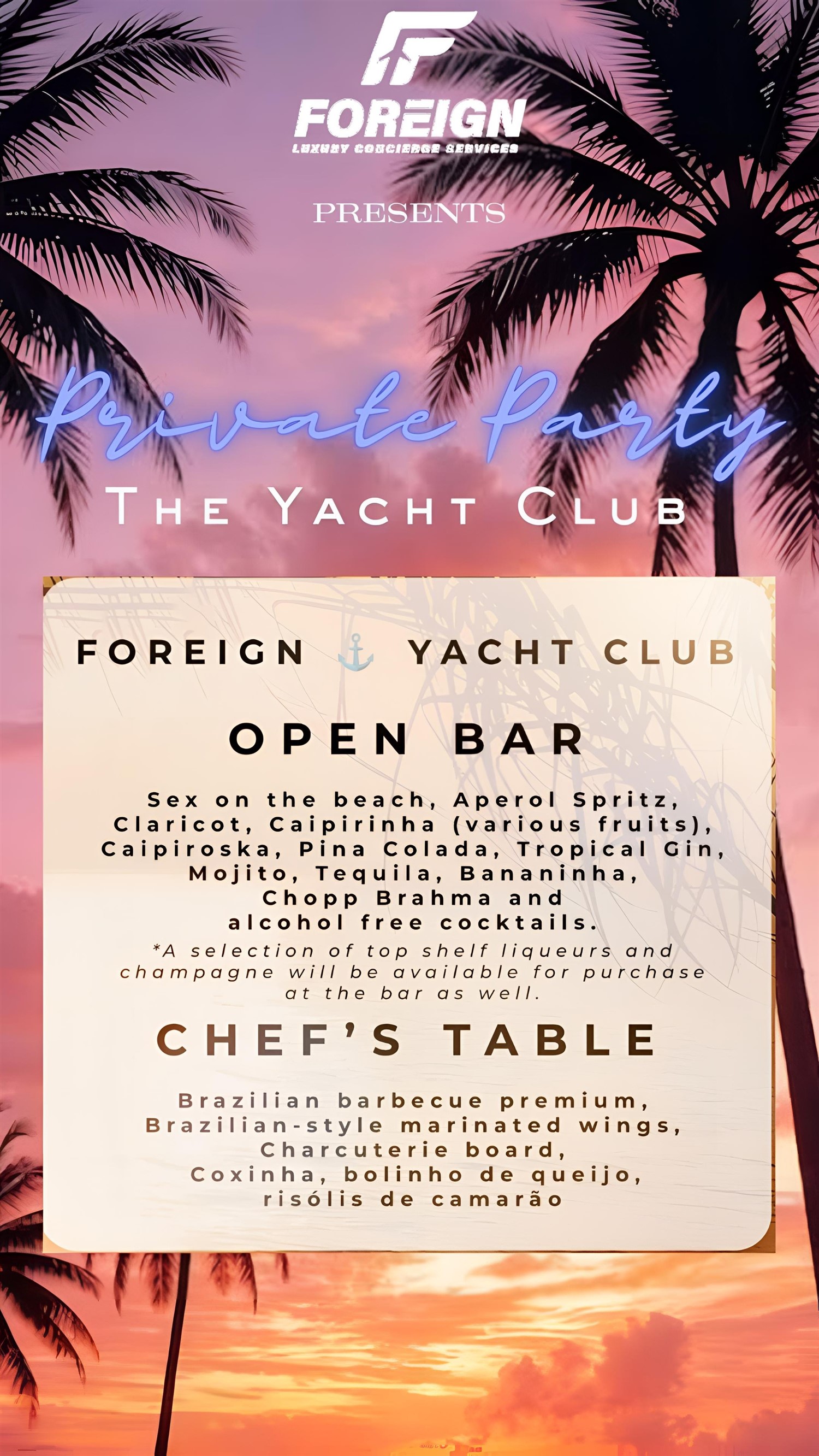 Foreign Luxury Concierge presents