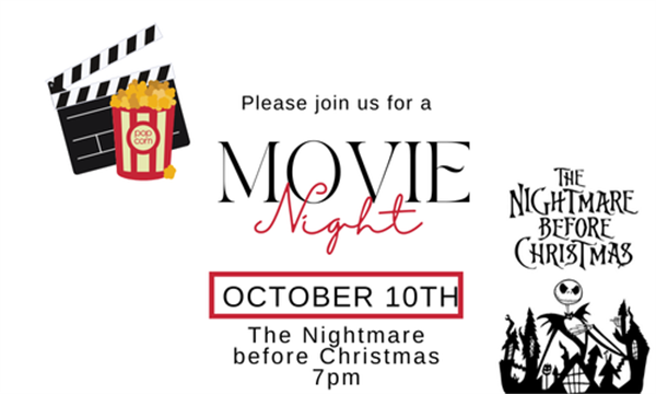 Movie Night- nightmare before Christmas image