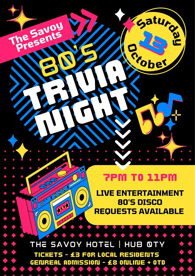 80s Trivia Night