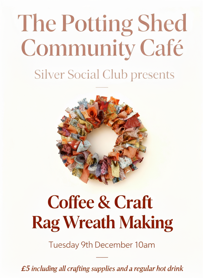 Rag Wreath Making Craft & Coffee