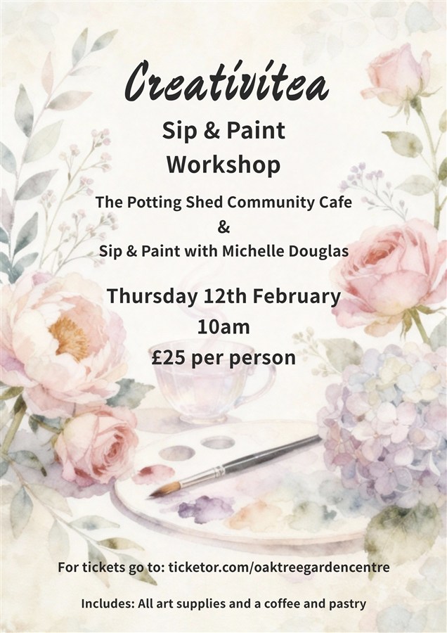 Creativitea - Sip & Paint