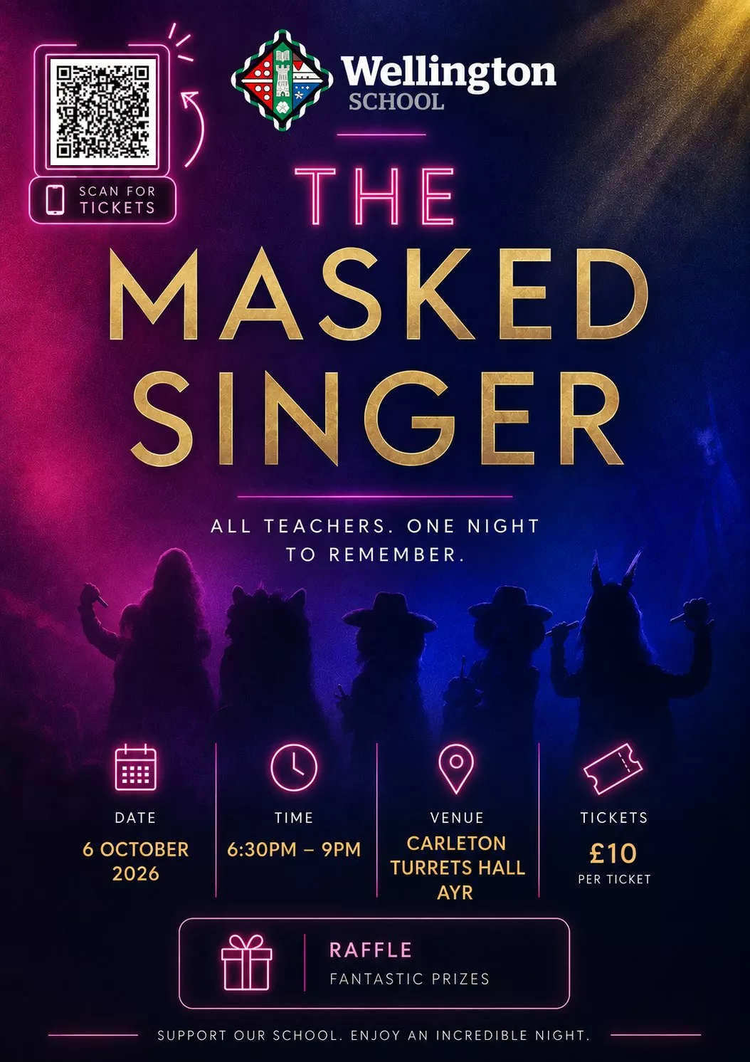 Wellington Does The Masked Singer image