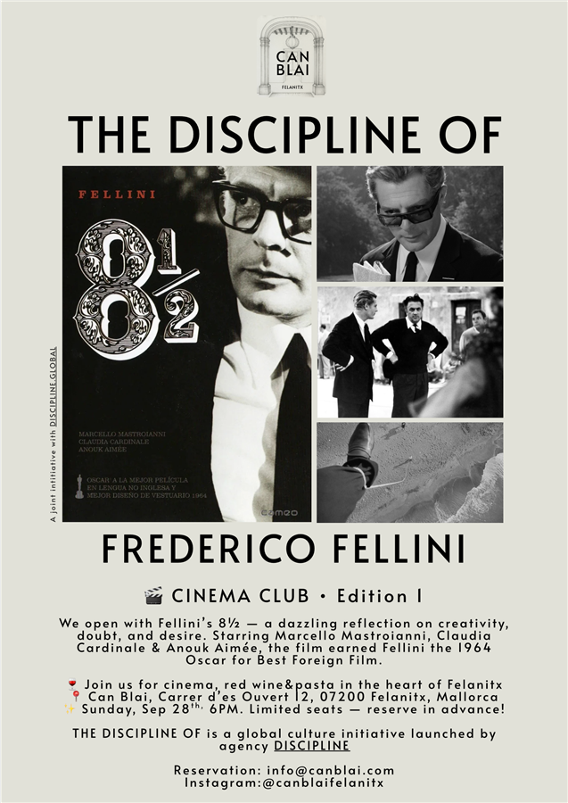 THE DISCIPLINE OF FREDERICO FELLINI