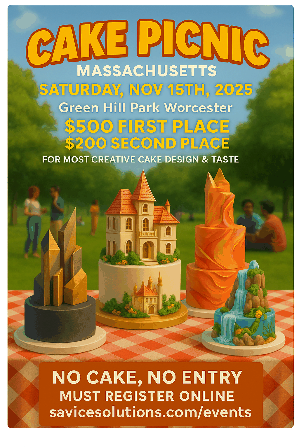 Cake Picnic Massachusetts 2025 image