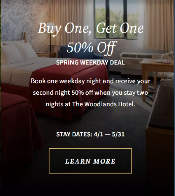 50% off Hotel Rooms - Williamsburg image