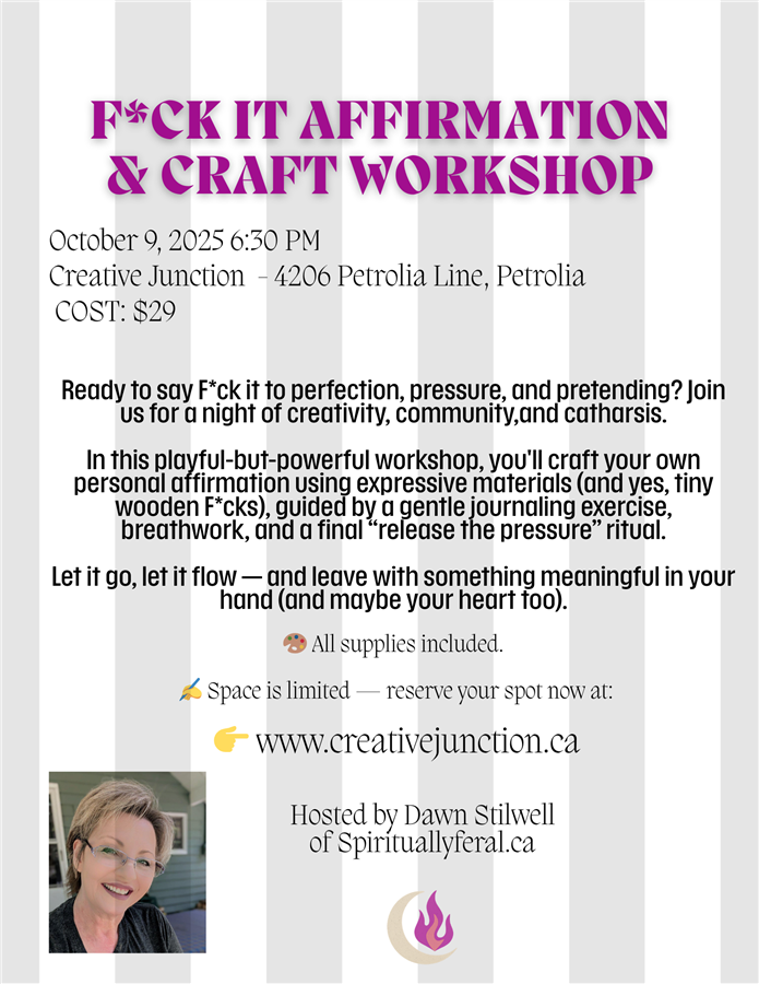 F*ck It Affirmation and Craft Class