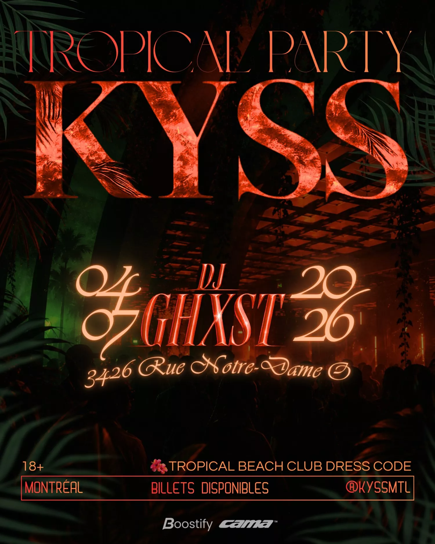 KYSS TROPICAL PARTY image