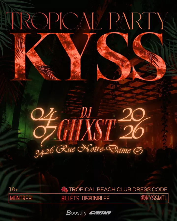 KYSS TROPICAL PARTY