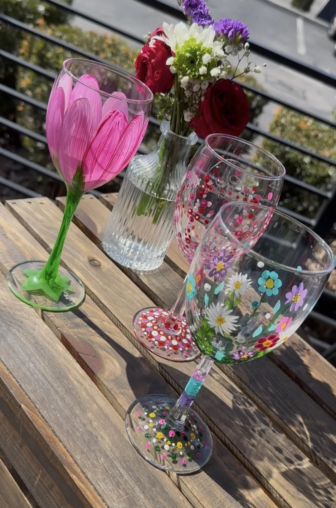 Galentine’s Glass Painting image