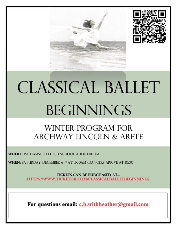 Classical Ballet Beginnings Winter Program -2025 image
