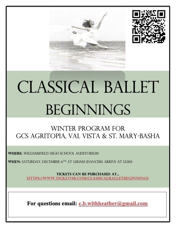 Classical Ballet Beginnings Winter Program -2025 image