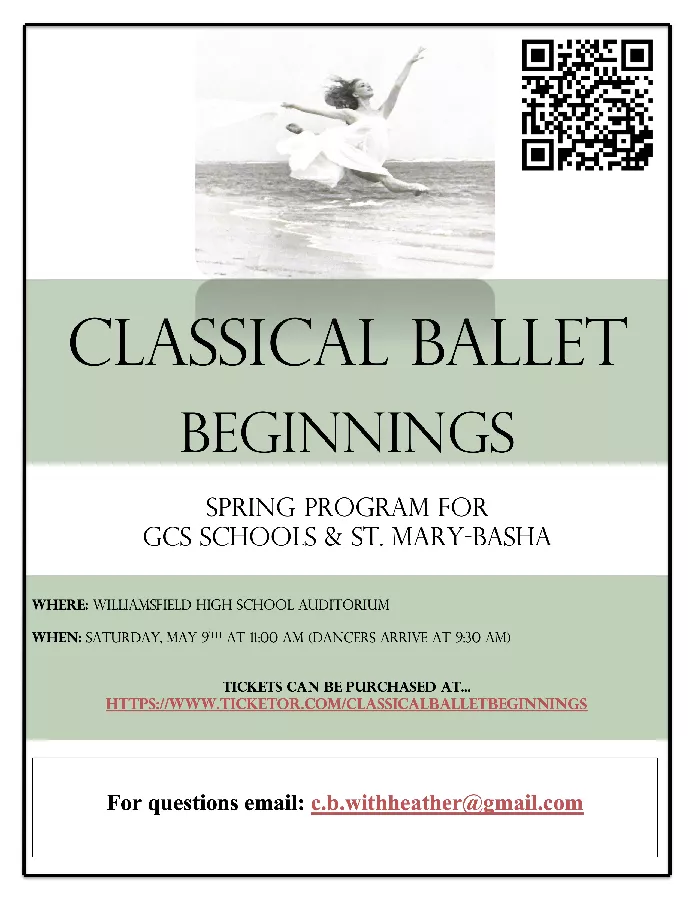 Classical Ballet Beginnings Spring Program -2026