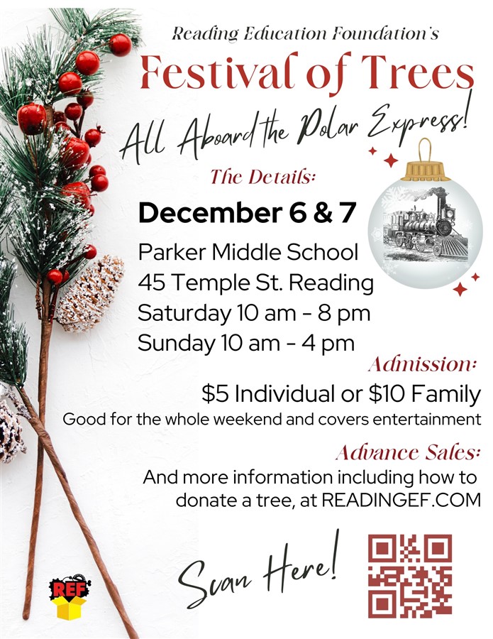 Reading Education Foundation - Festival of Trees