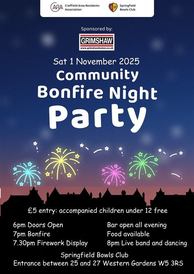 Community Bonfire Night