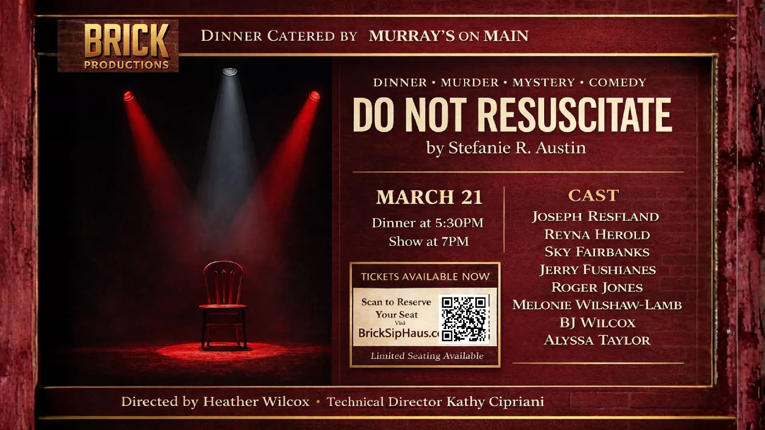 Do Not Resuscitate-Stage Play image
