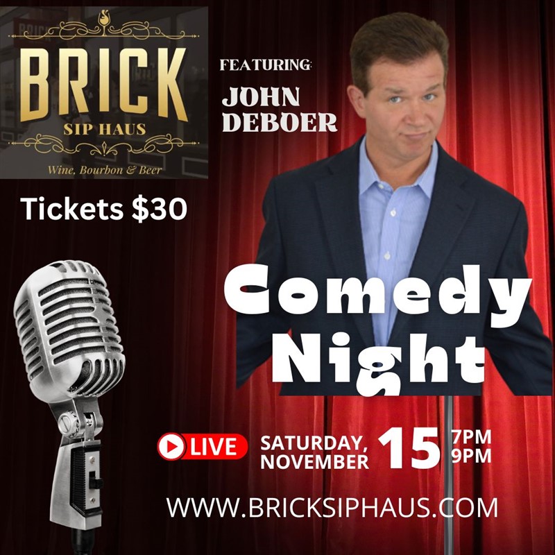 COMEDIAN JOHN DEBOER