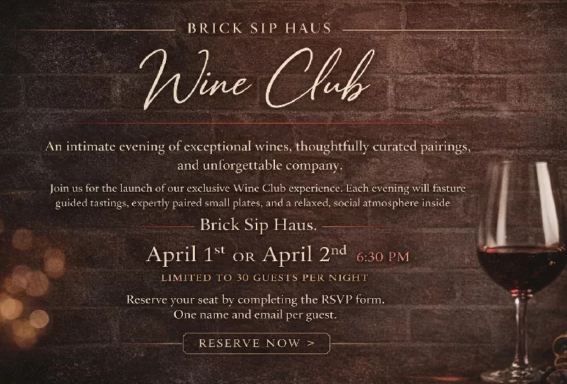 Wine Club Bi-Monthly Event