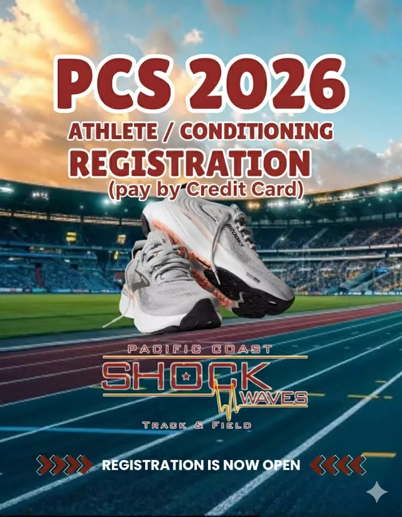 Pacific Coast Shockwaves 2026 (Includes Credit card Service Fees)