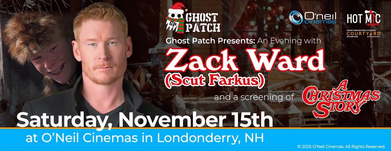Ghost Patch Presents: An Afternoon with Zack Ward from A Christmas Story image