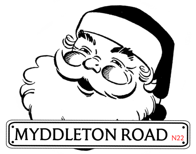 Myddleton Rd Santa image