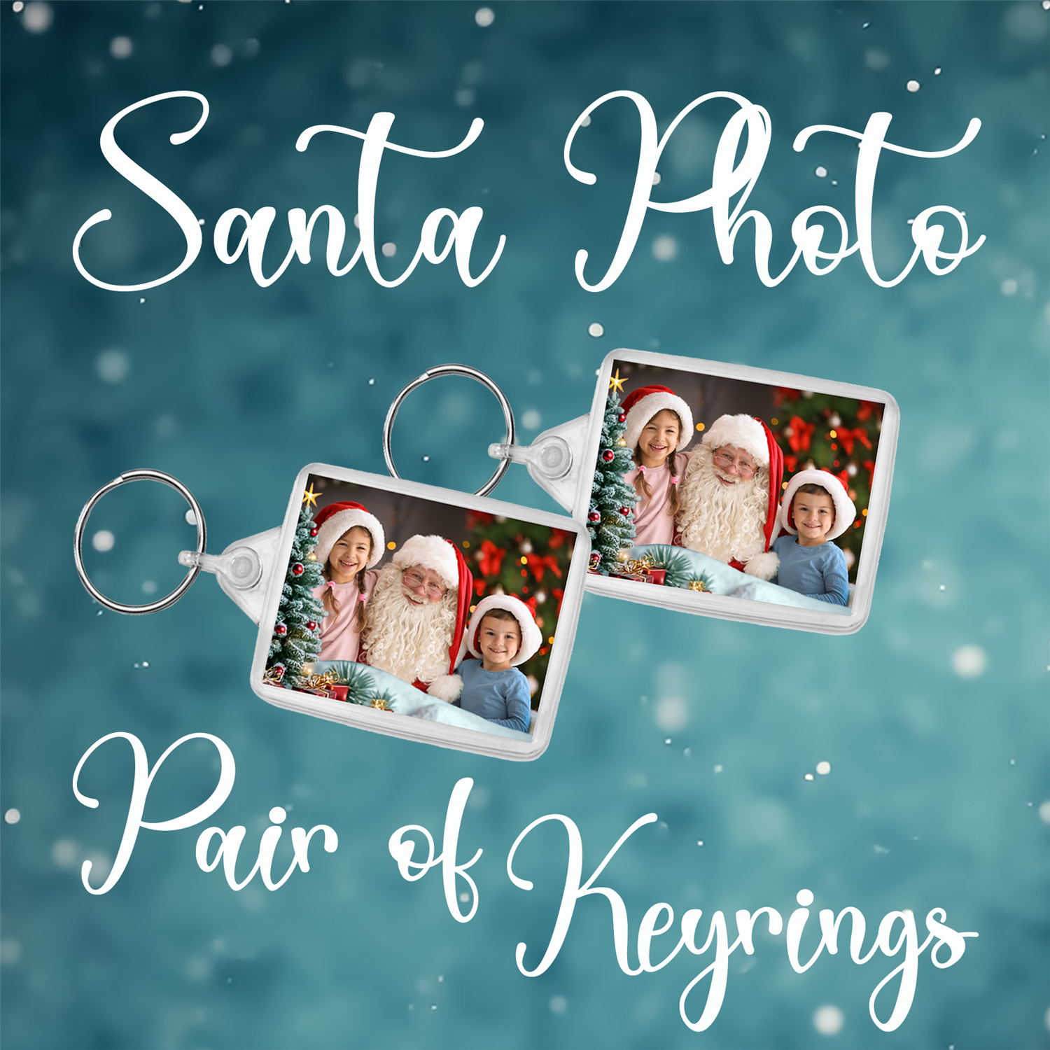 Santa Keyrings- 2 Multibuy