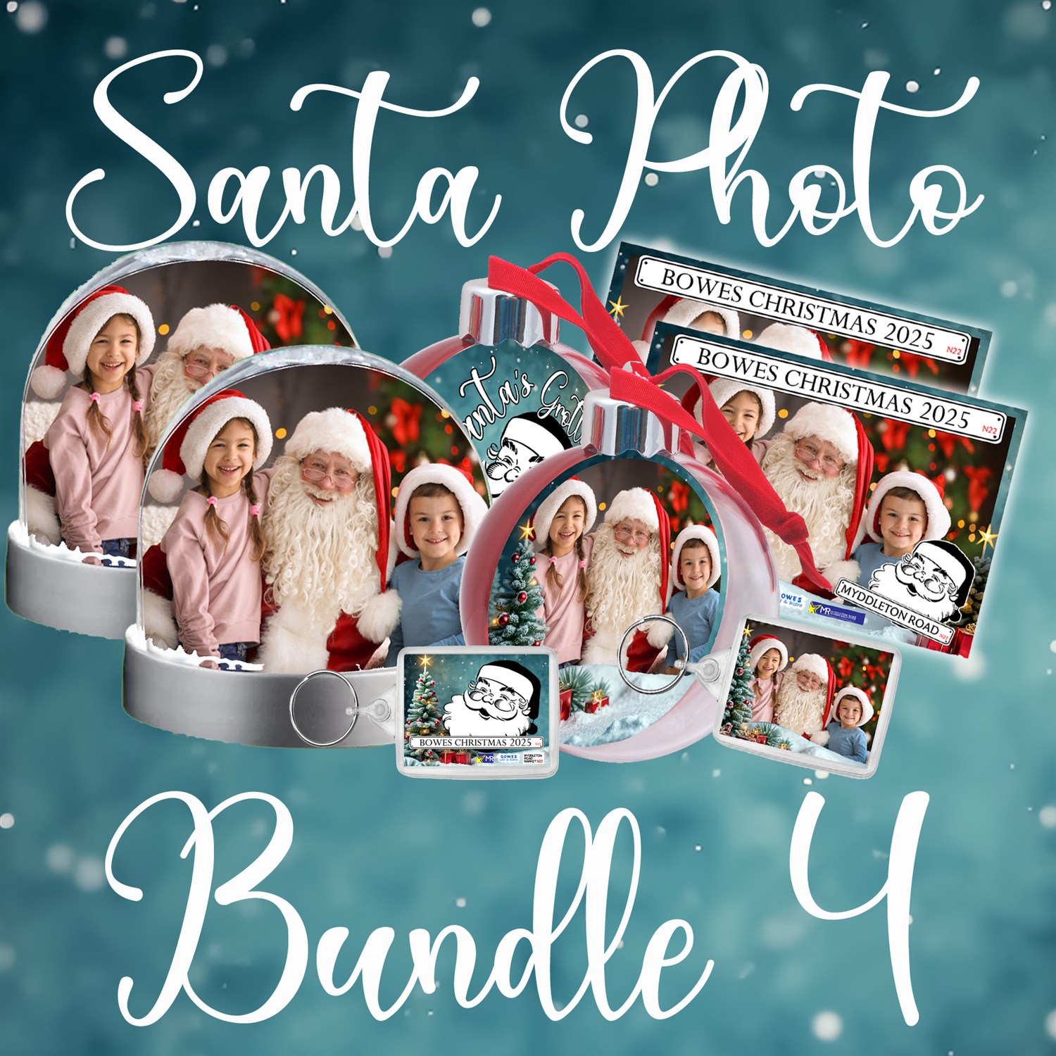 Santa Photo Bundle 4
