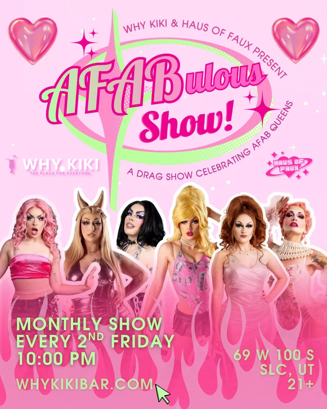 Get information & buy tickets toAFABulous Drag Show  on Aug 14, 22:00 @Why Kiki Bar | Why Kiki | whykikibar.com