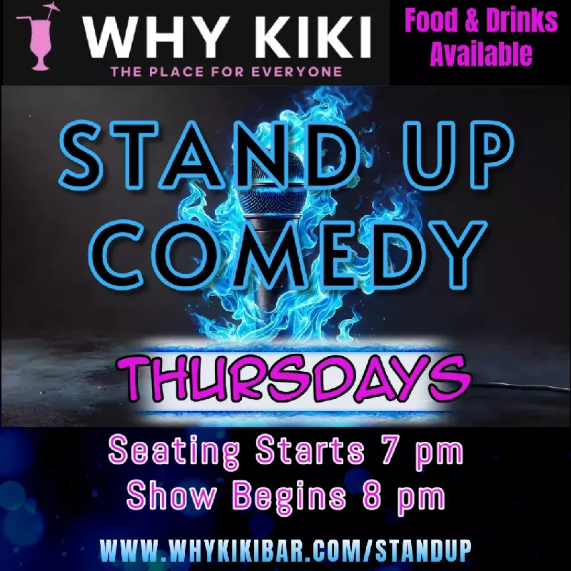 Get Information and buy tickets to Stand Up Comedy  on Why Kiki