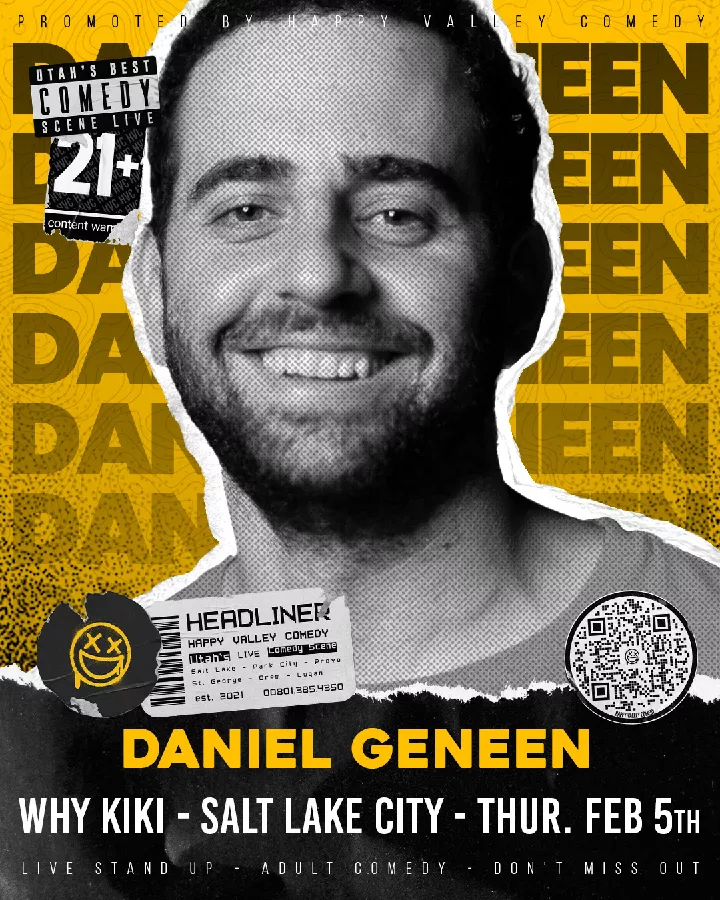 Stand Up Comedy, Headliner: Daniel Geneen