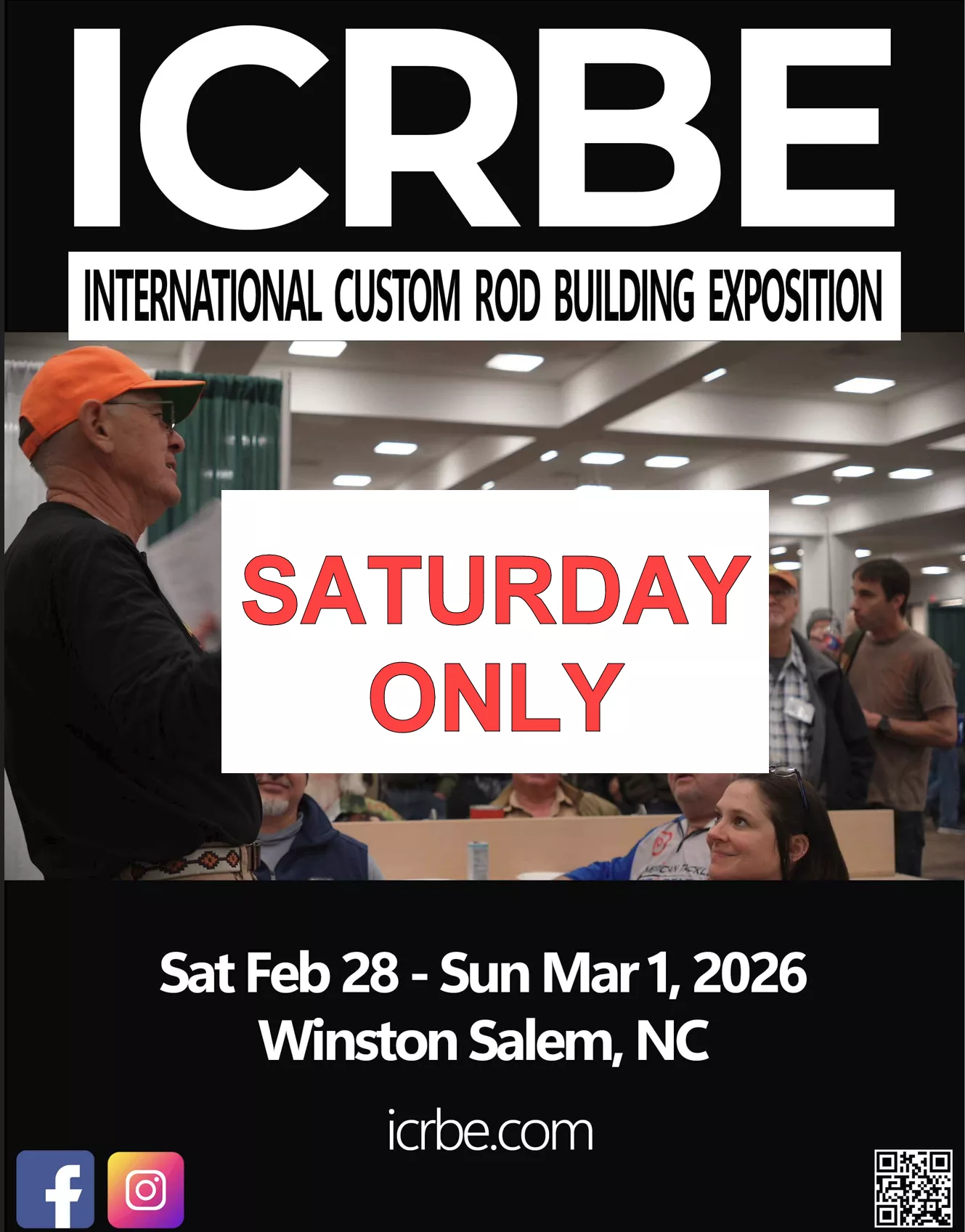 Get information & buy tickets to2026 International Custom Rod Building Exposition (1st day) Saturday Feb 28, 2026 on févr. 28, 08:00 @Benton Convention Center