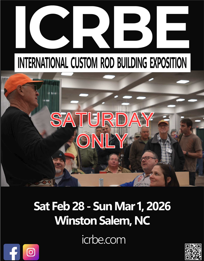 2026 International Custom Rod Building Exposition (1st day)
