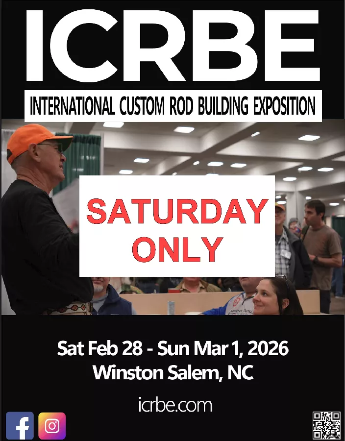 2026 International Custom Rod Building Exposition (1st day)