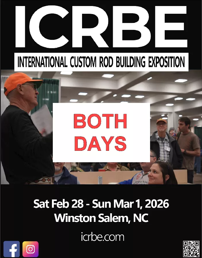 2026 International Custom Rod Building Exposition (Both Days)