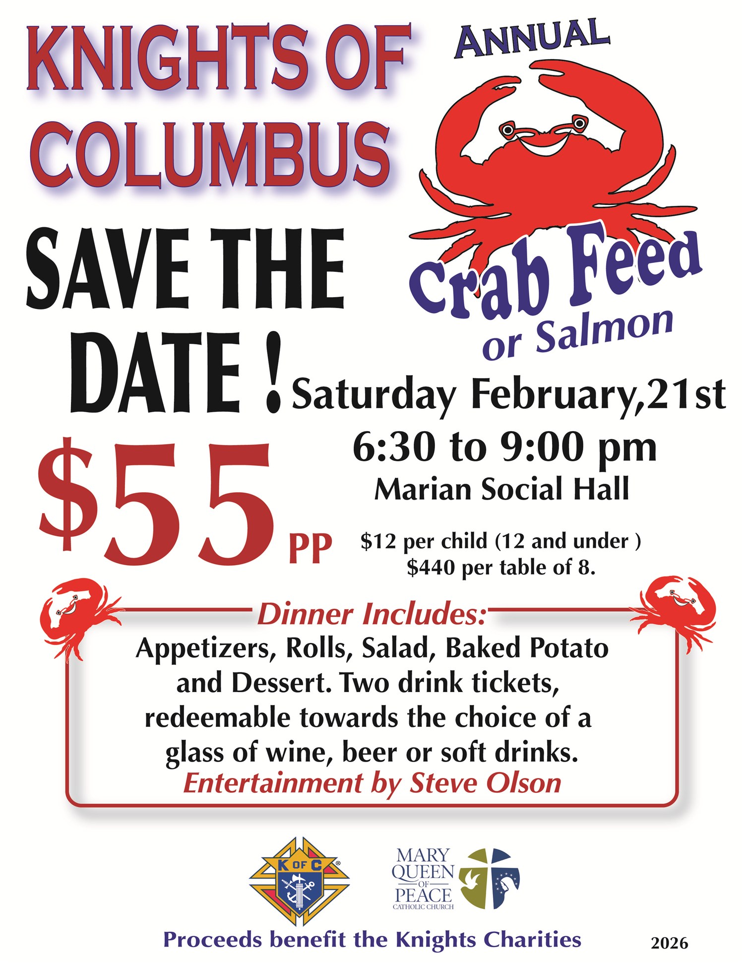 2026 Crab Feed image