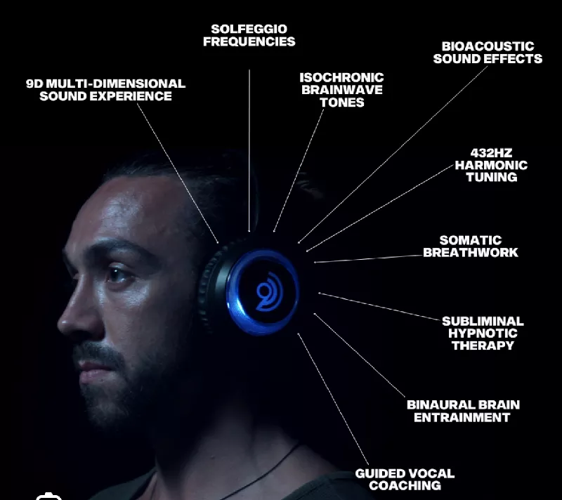 Breathwork down regulation, de stress 9D journey