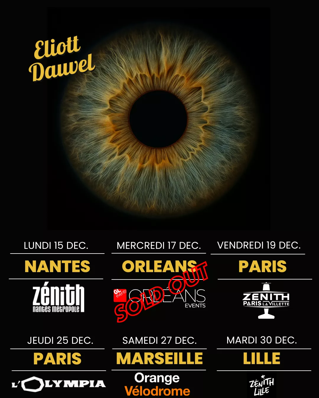 TOURNEE 2025 - Eliott DAUVEL image