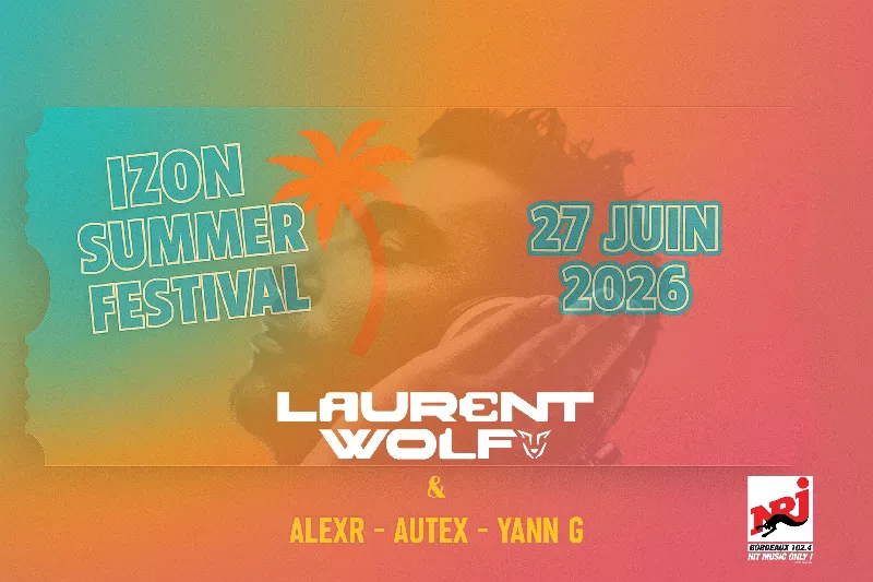 Izon Summer Festival avec Laurent Wolf