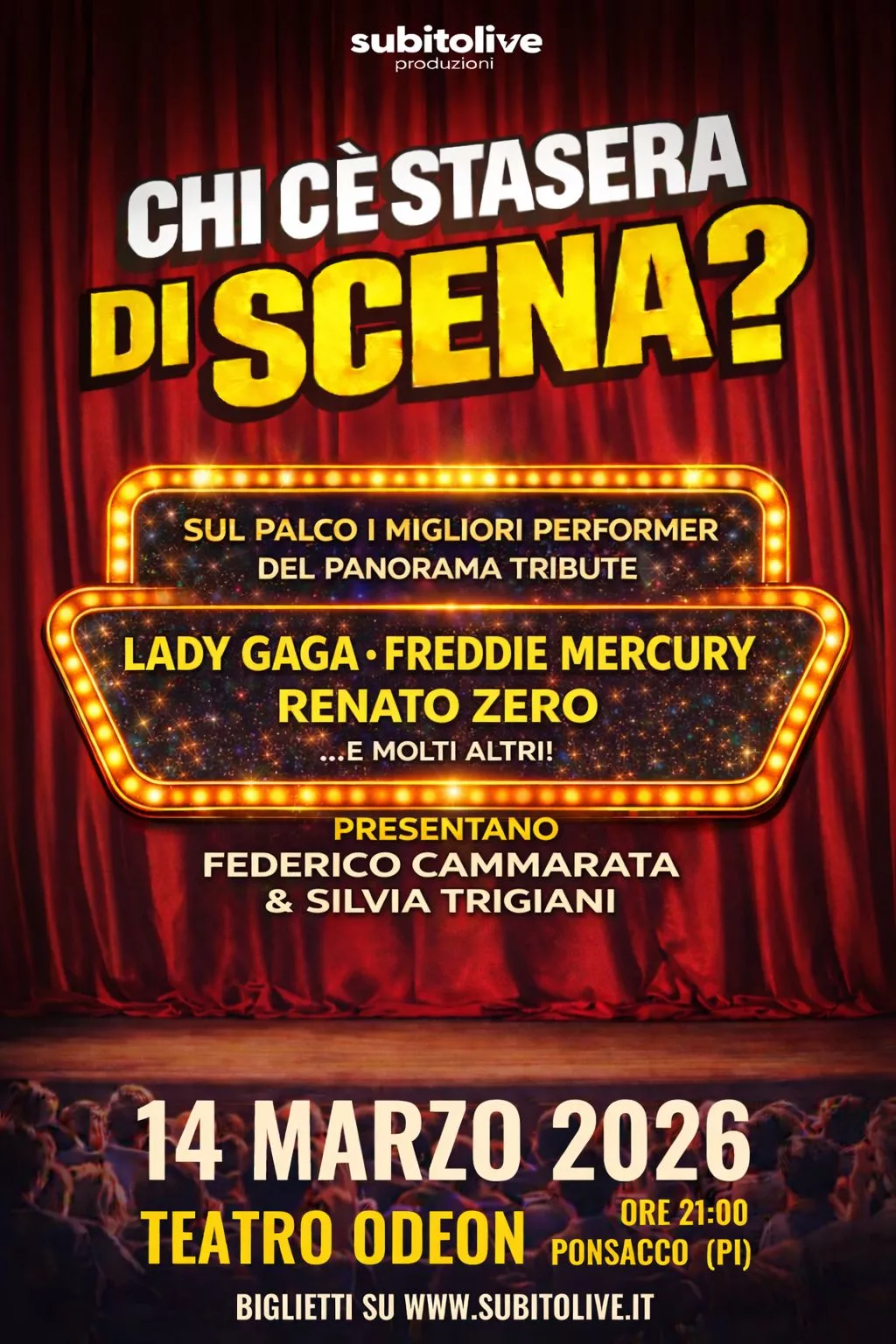 CHI C’È STASERA DI SCENA ! image