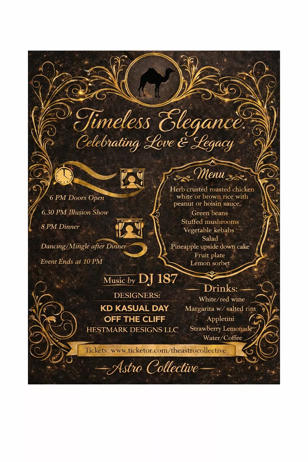 Get information & buy tickets toTimeless Elegance Celebrating Love & Legacy  on feb. 14, 18:00 @Pearson Air Museum | The Astro Collective