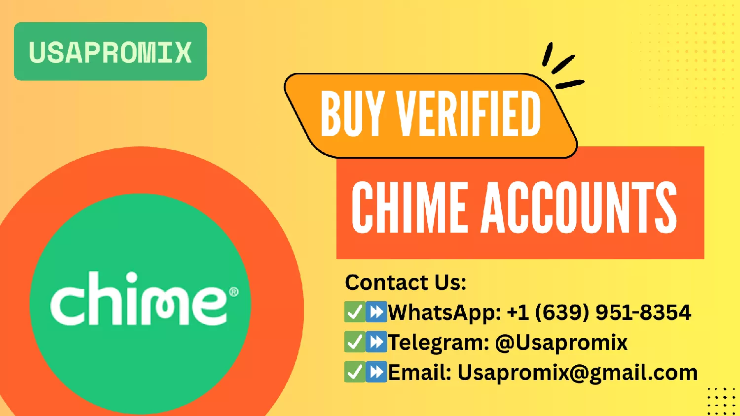 The New Safest Way to Purchase Verified Chime Bank Accounts for Fast and Reliable International Transactions image