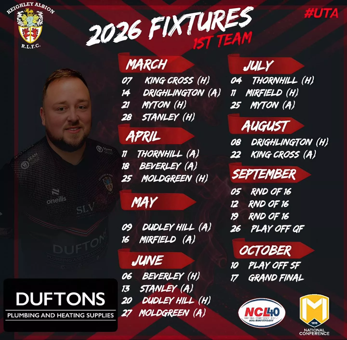 Keighley Albion Season Ticket 2026 image