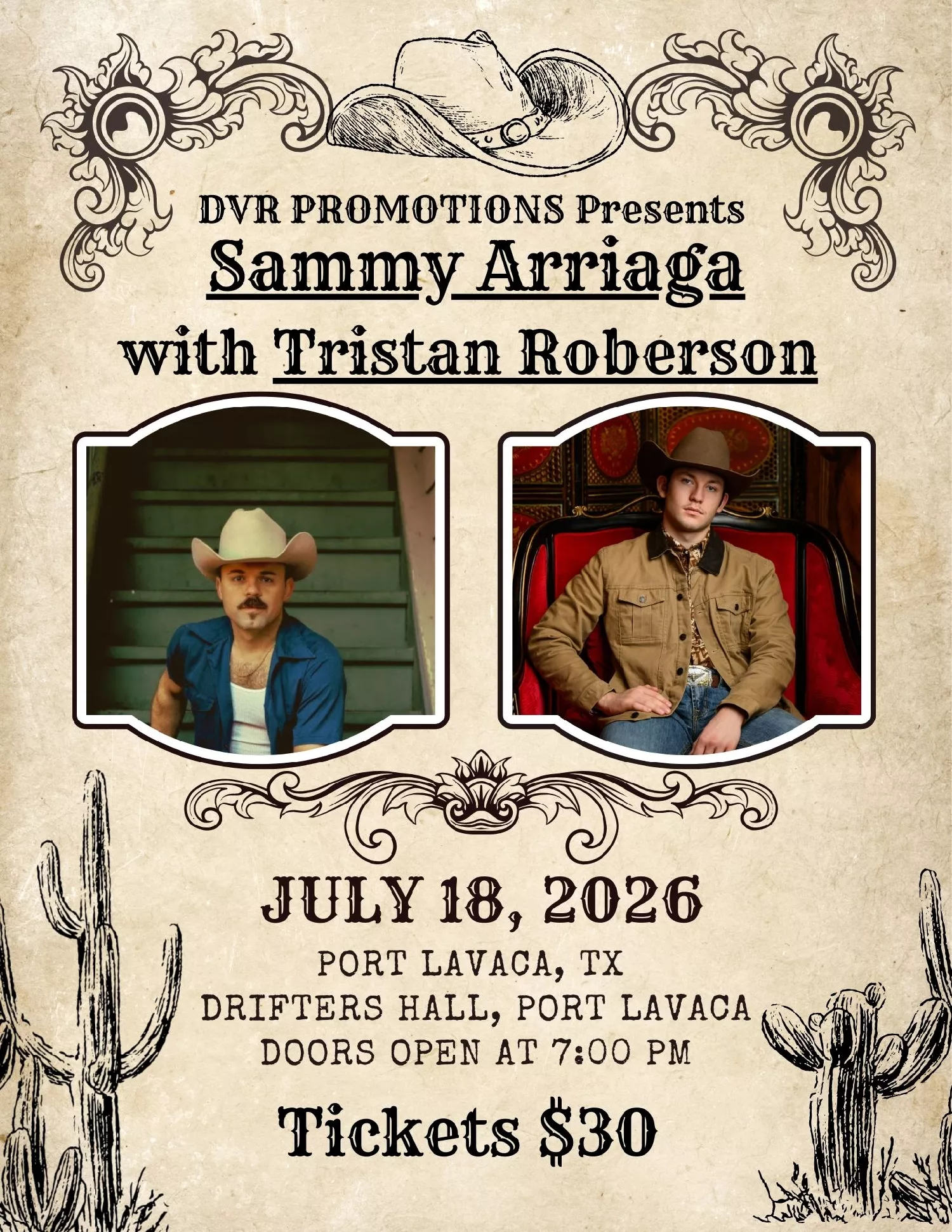 Sammy Arriaga w/ Tristan Roberson image